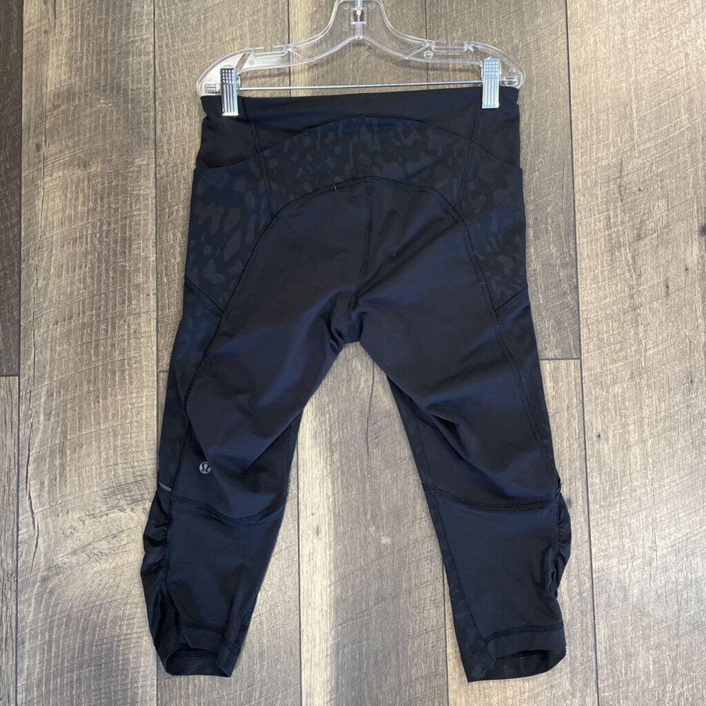 LEOPARD BLK LEGGING