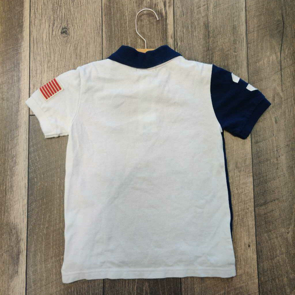 POLO RED/WHITE/BLUE