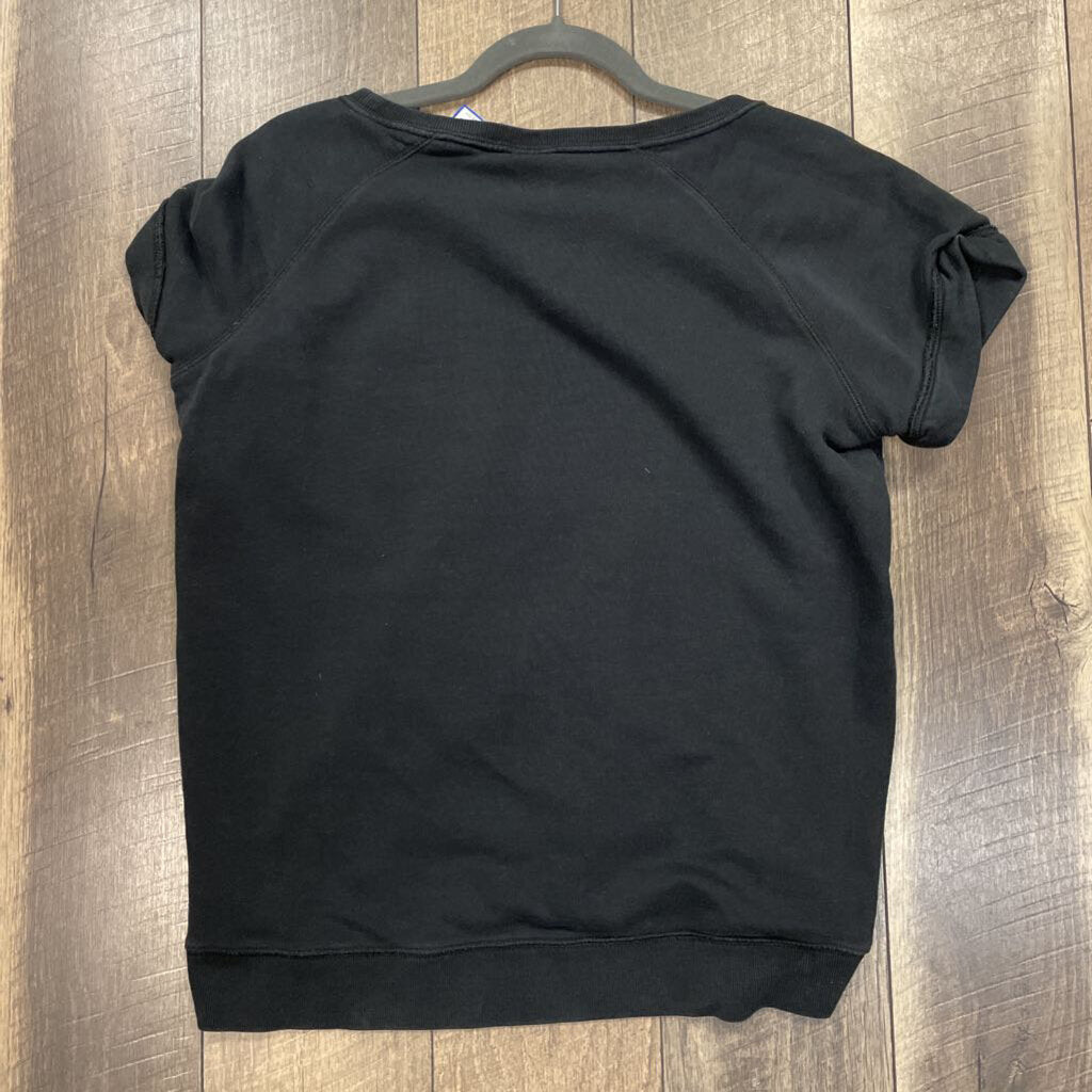 BLK NIKE SS SWEATSHIRT