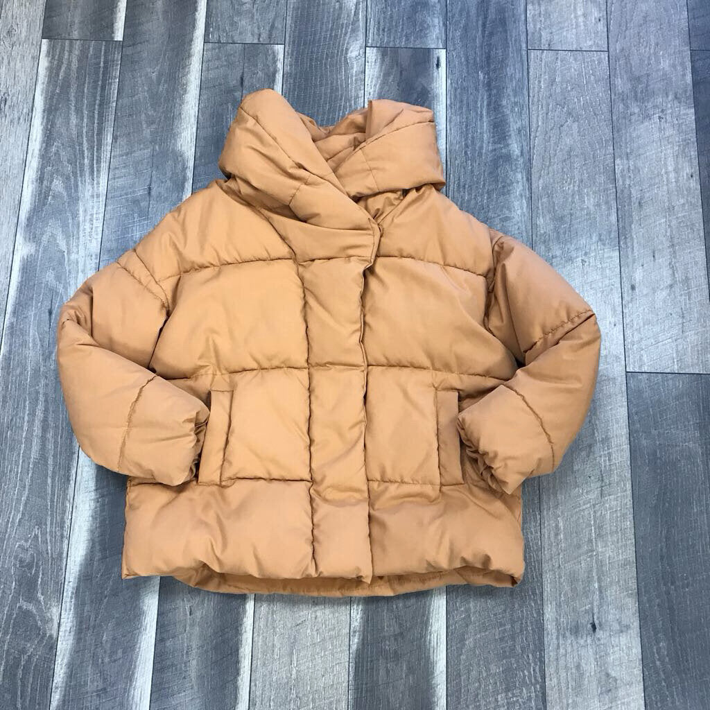 CAMEL PUFFER COAT