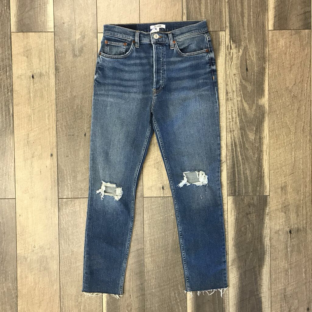 BUTTON FLY JEANS