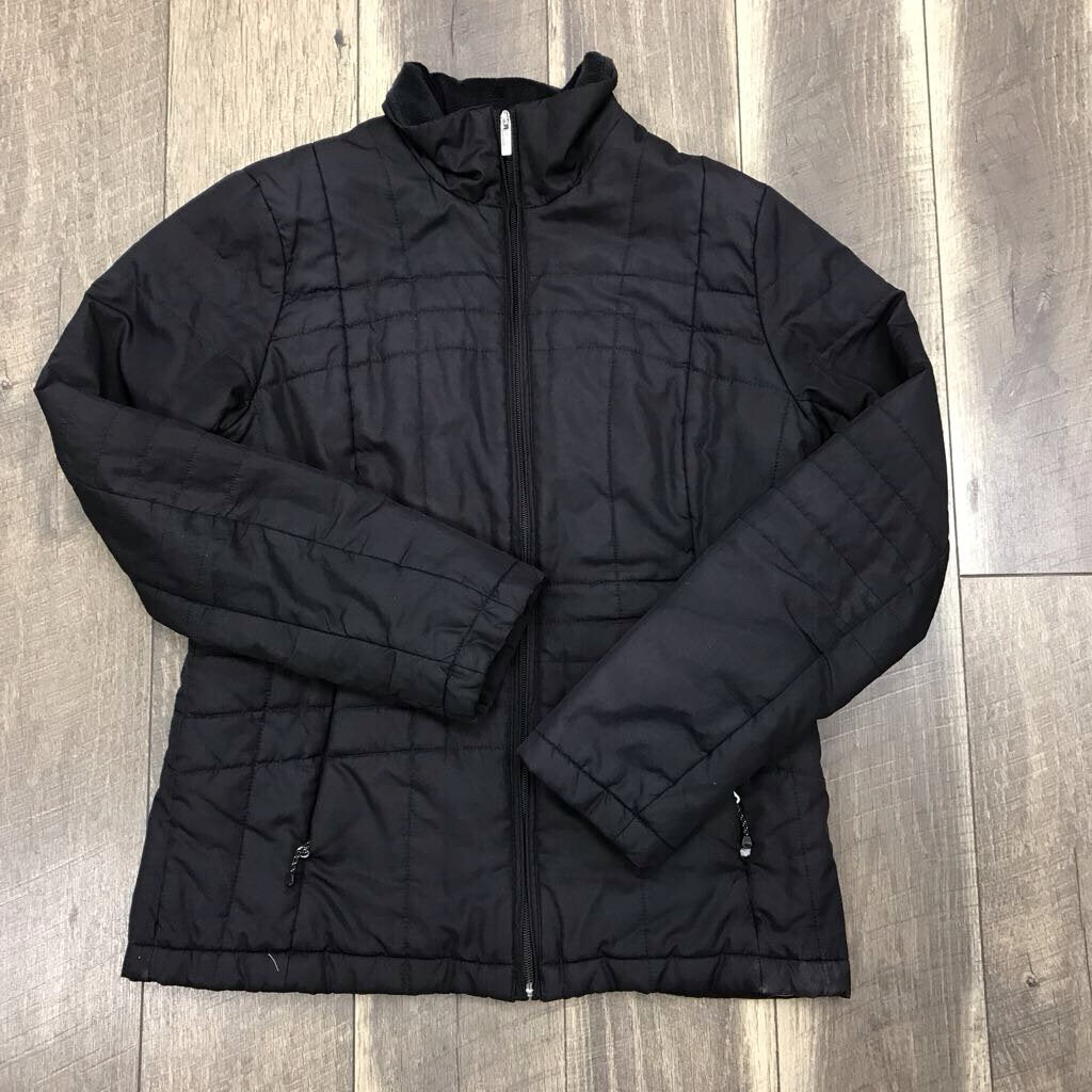 BLK QUILTED JACKET