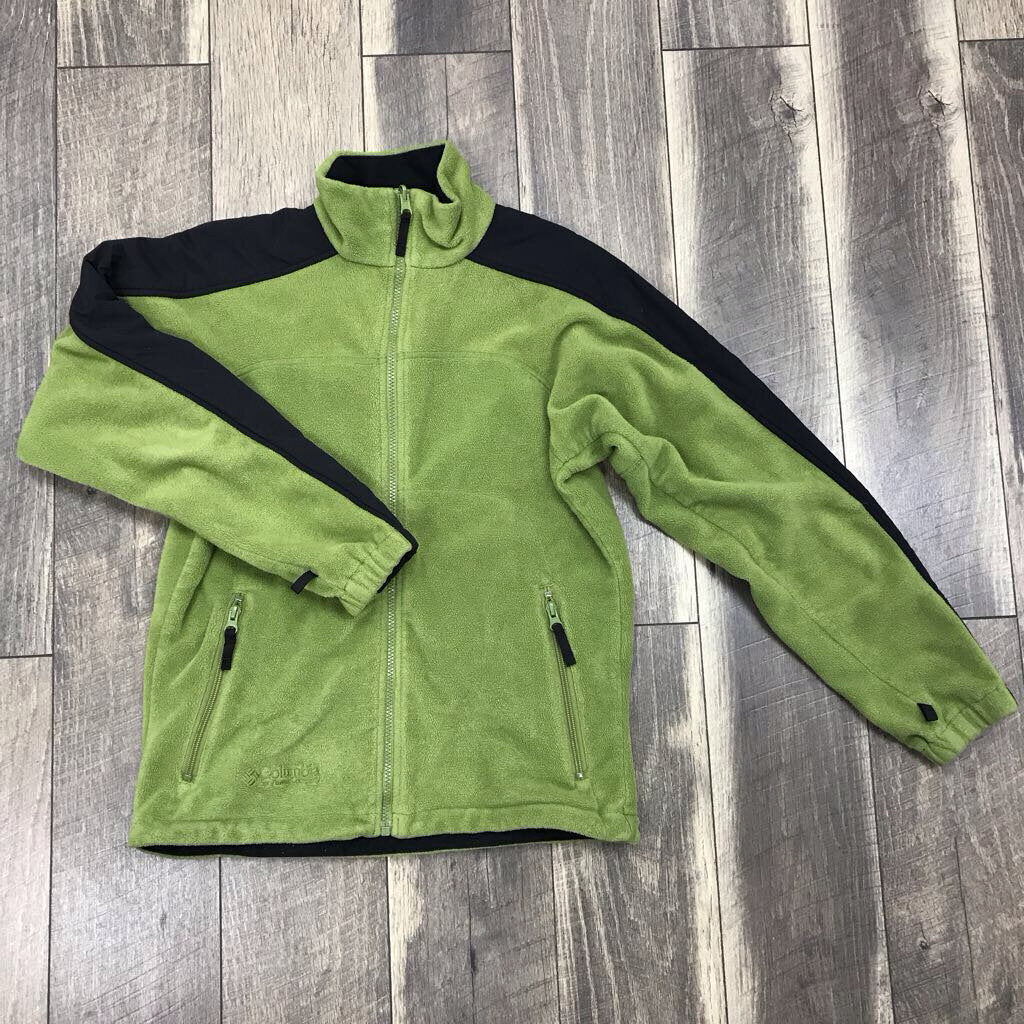 GREEN FLEECE JACKET