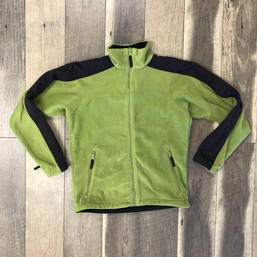 GREEN FLEECE JACKET