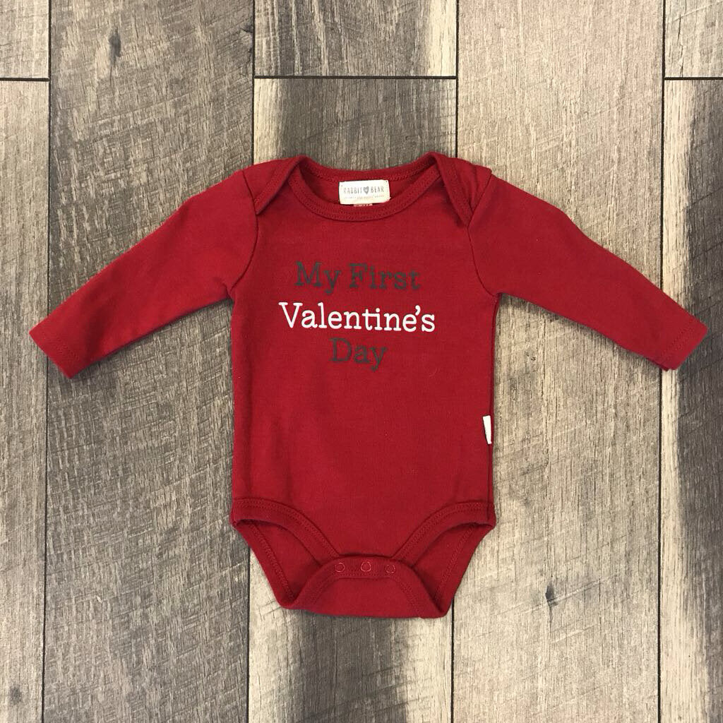 L/S VALENTINE ONESIES