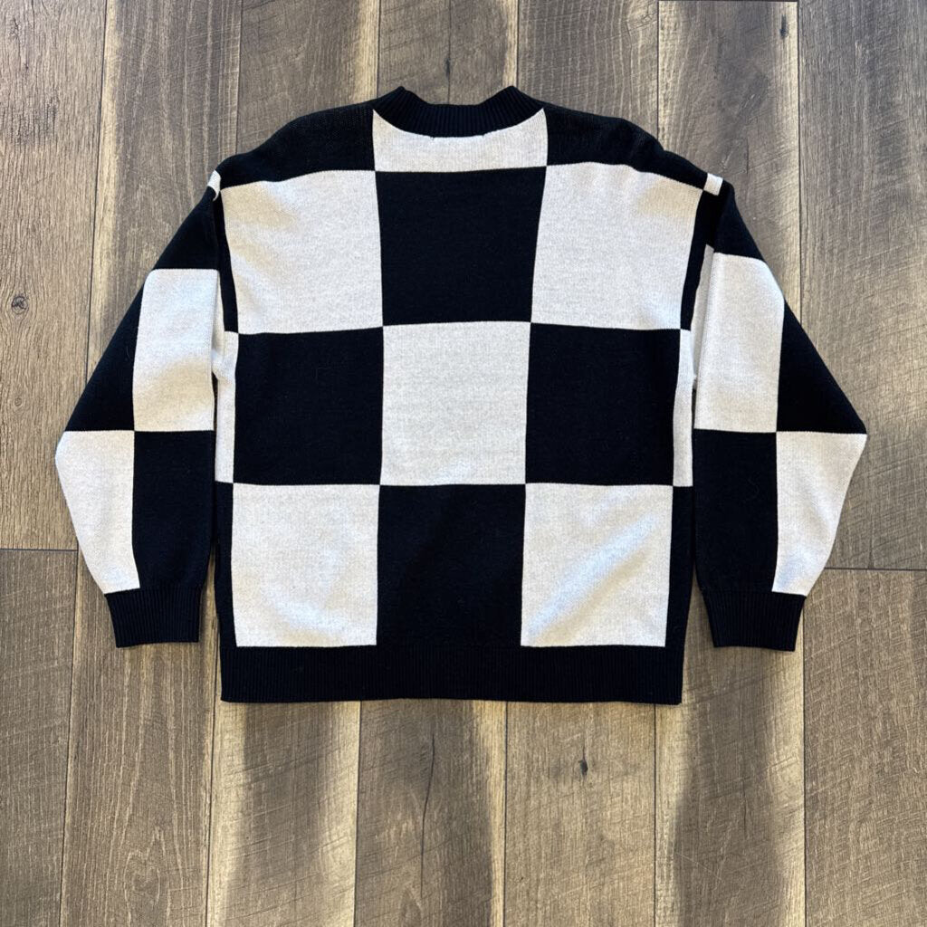 COLOR BLOCK SWEATER- NWT