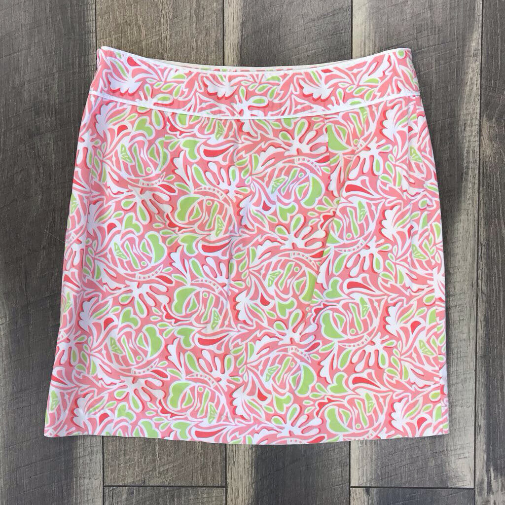 PINK PATTERN SKIRT