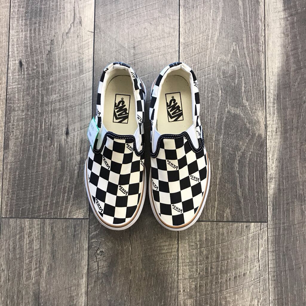 CHECKERED ERA STACKED SLIP ON