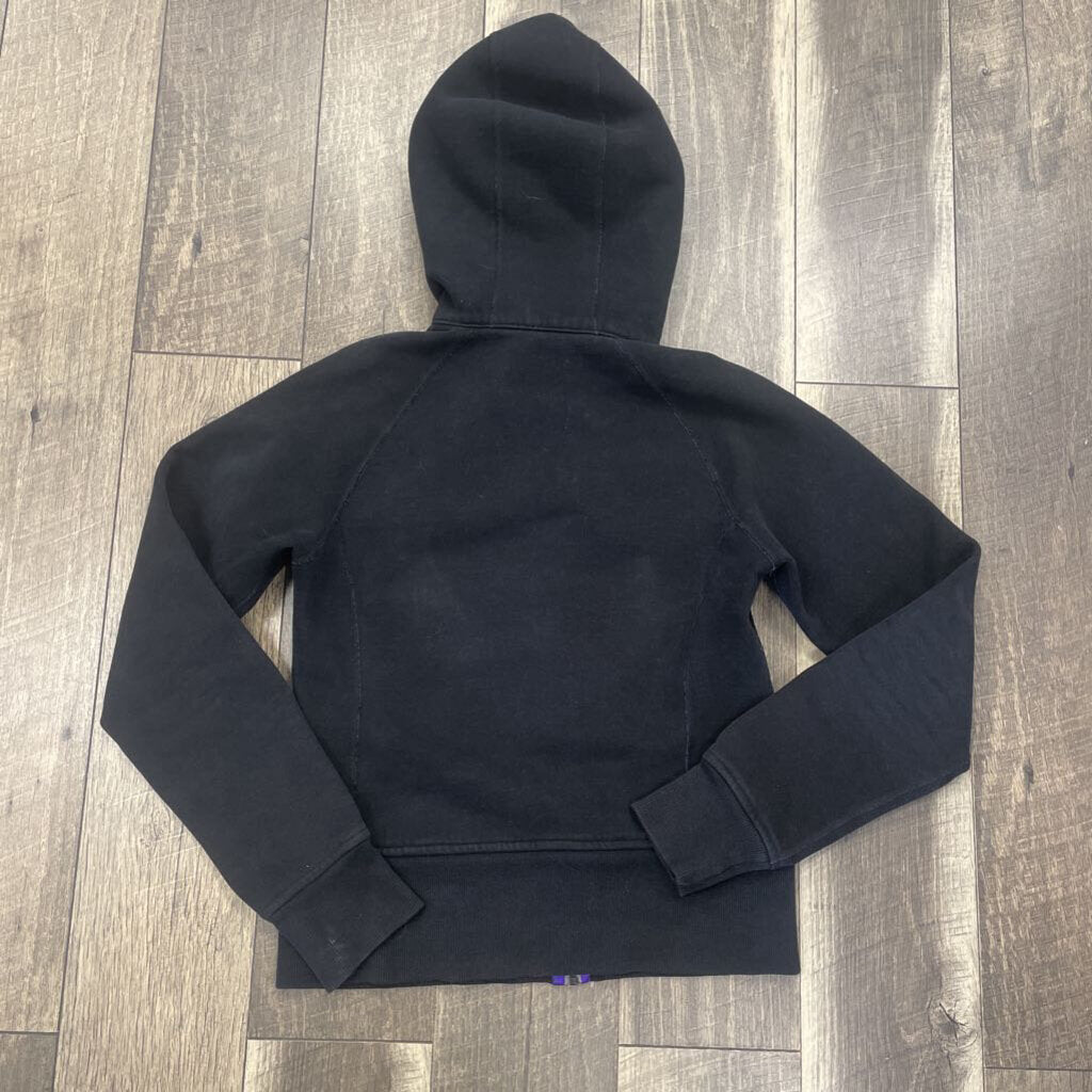 BLK SCUBA ZIP HOODIE