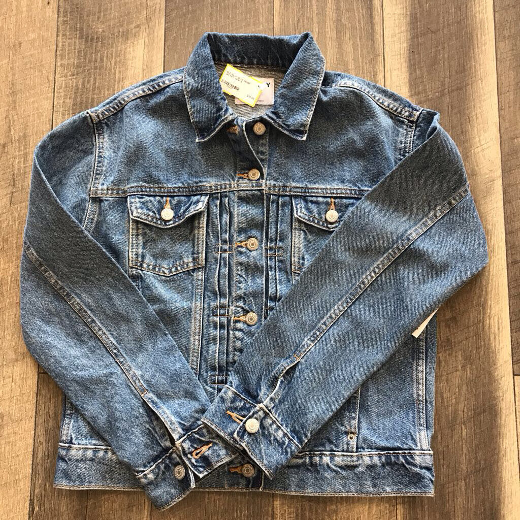 BLUE DENIM JACKET- NEW