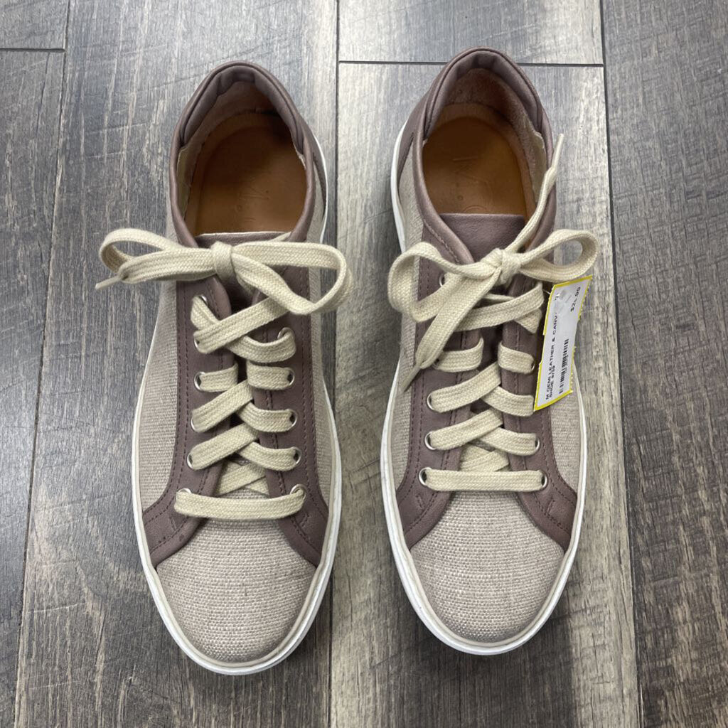 LEATHER & CANVAS SHOE