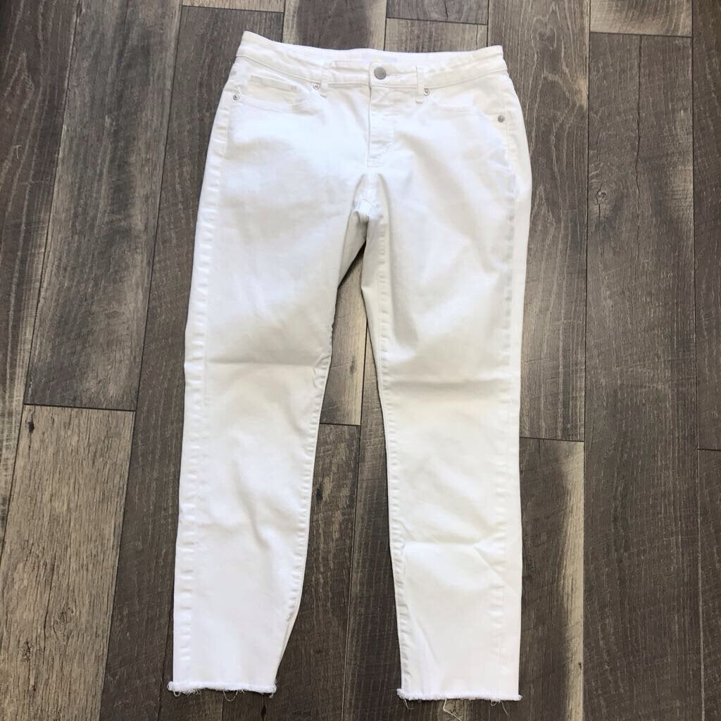 WHITE SLINNY JEAN