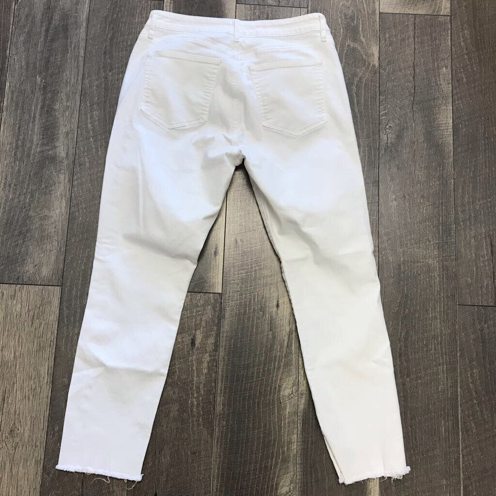 WHITE SLINNY JEAN