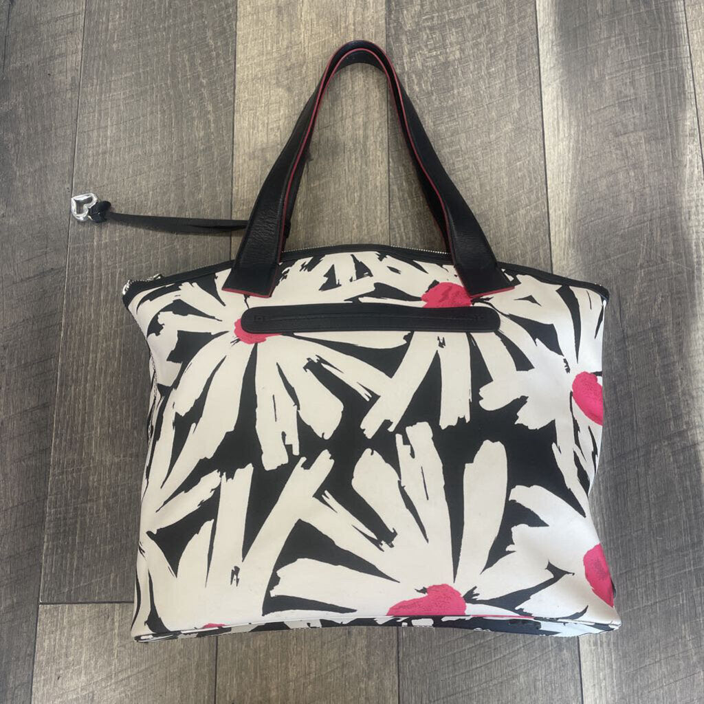 BIG FLOWER PURSE-NEW