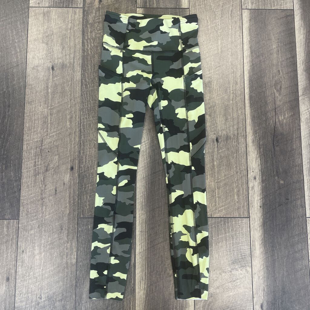 GREEN CAMO LEGGINGS