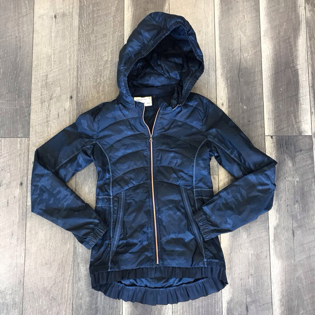 NAVY CAMO JACKET