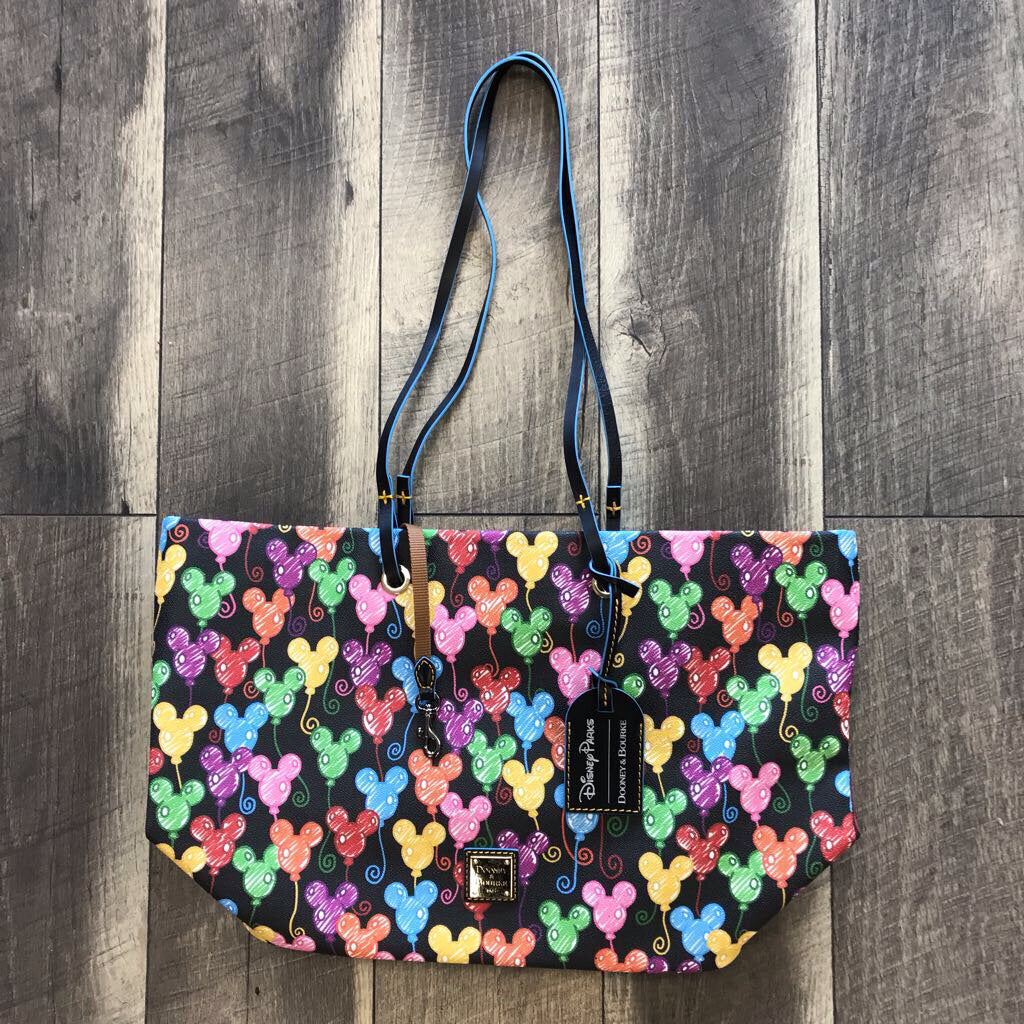 RARE 10TH ANNIVERSARY MICKEY BALLOON TOTE