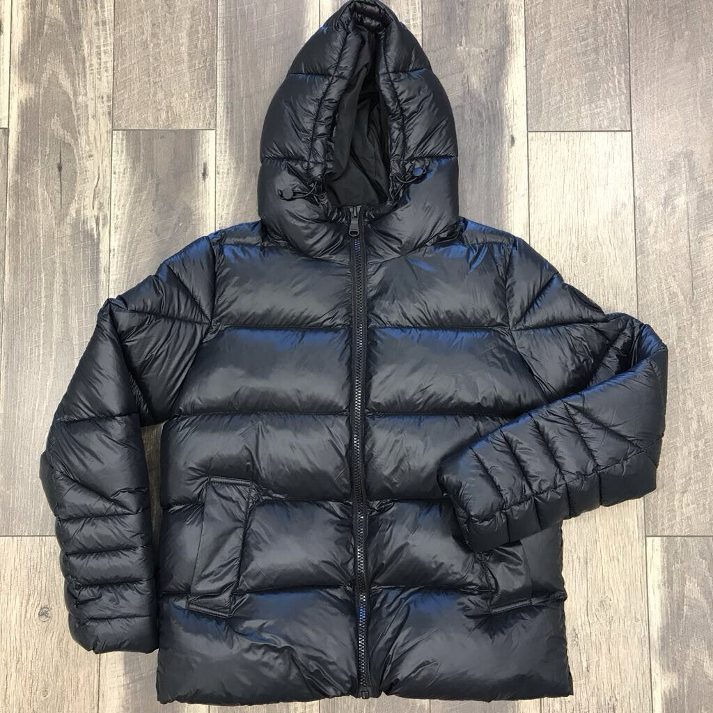 BLK PUFFER DOWN JACKET