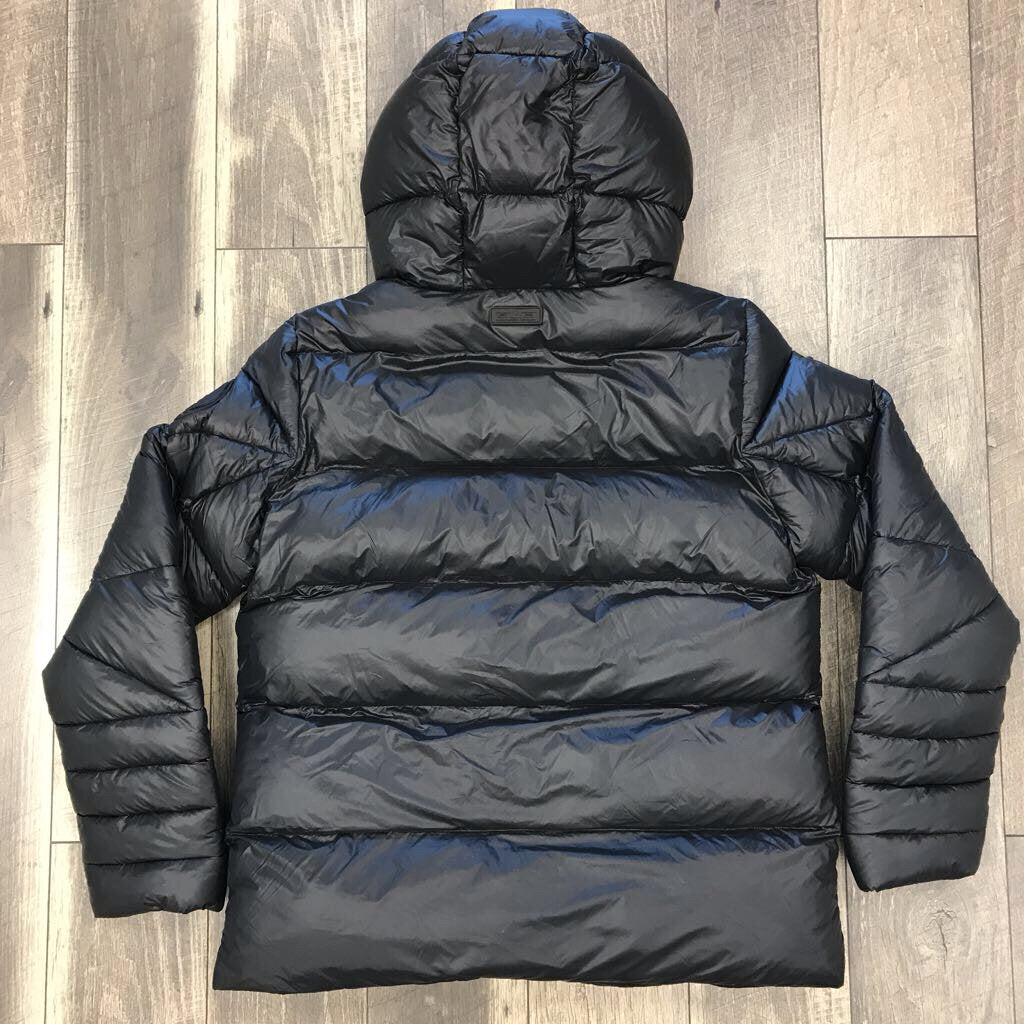 BLK PUFFER DOWN JACKET