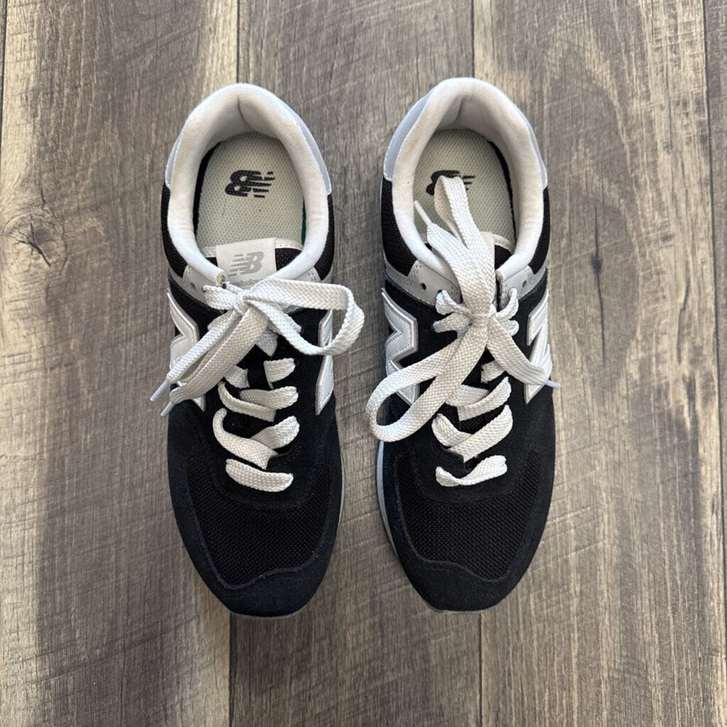 BLACK 574 SNEAKERS