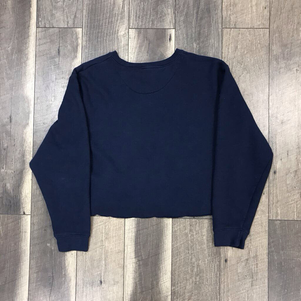 NE PATS ZIP UPCYCLED SWEATSHIRT