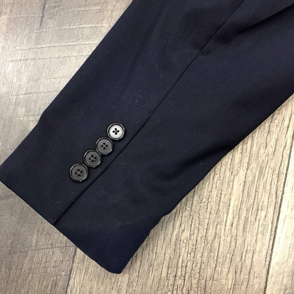 NAVY ATHLETIC FIT BLAZER