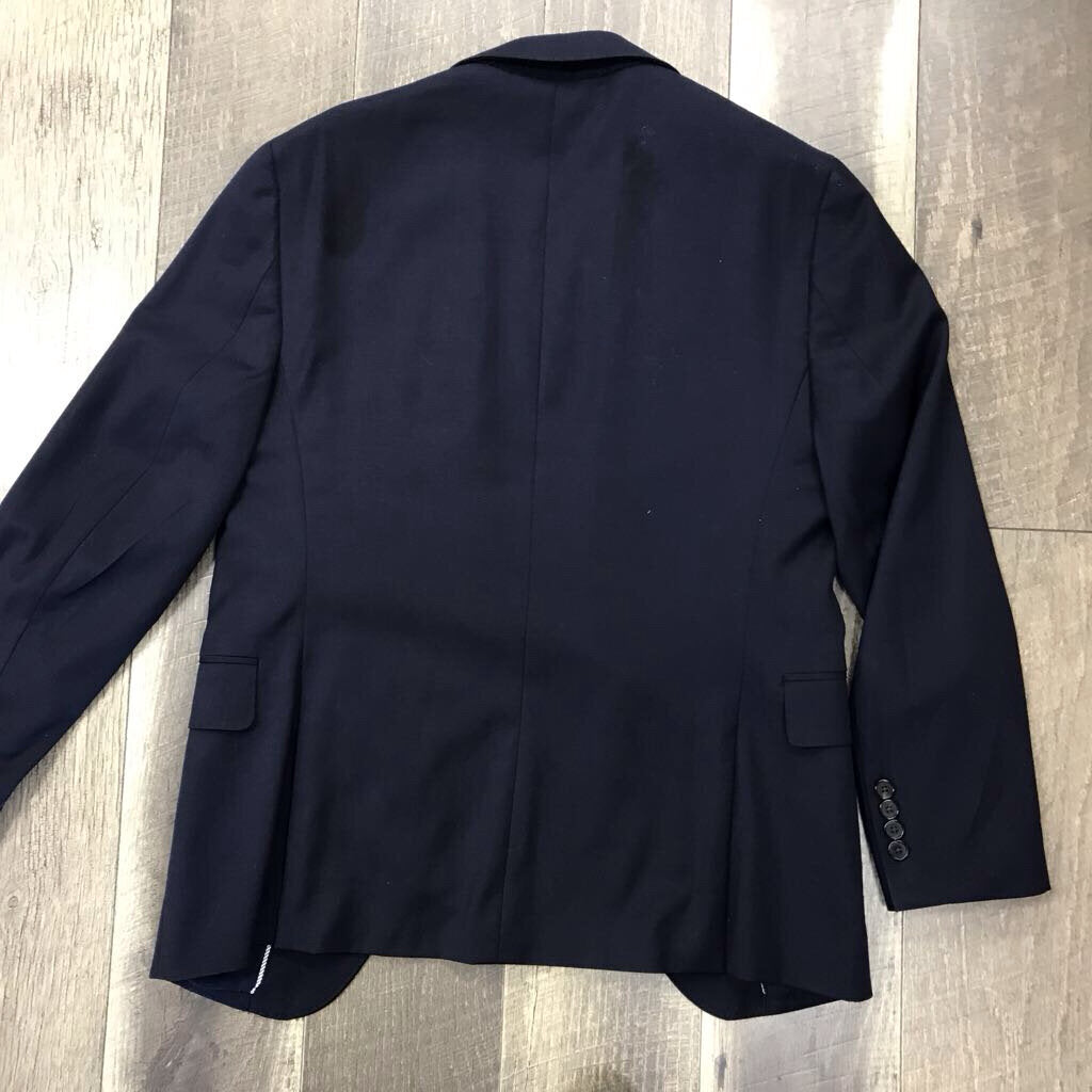 NAVY ATHLETIC FIT BLAZER