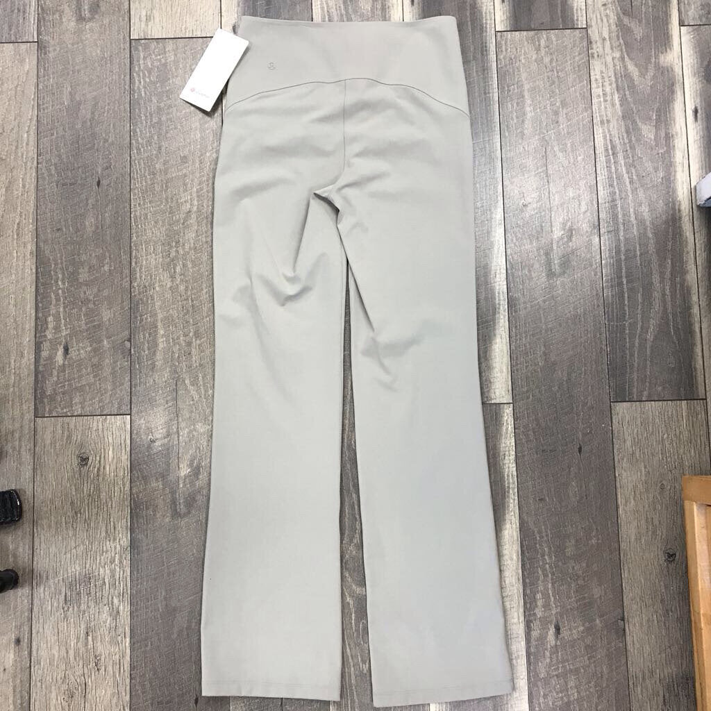 SMOOTH FIT KHAKI PULL ON HIGH RISE PANTS-NWT