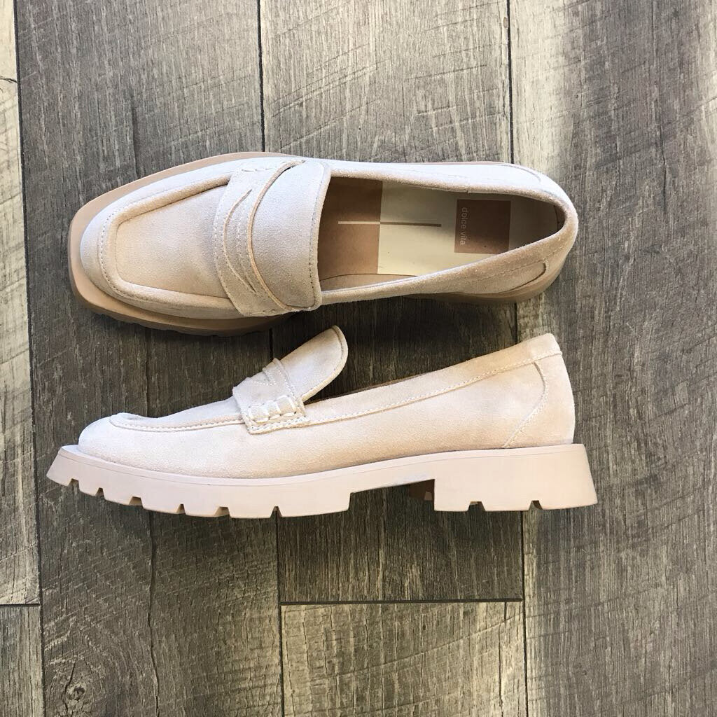 TAN SUEDE LOAFERS