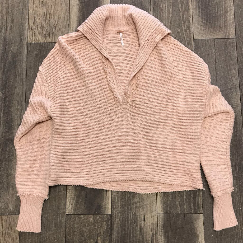PEACH V SWEATER