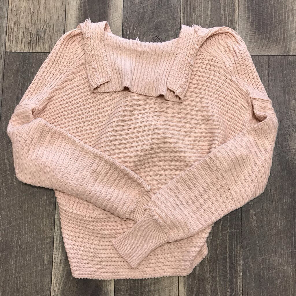 PEACH V SWEATER