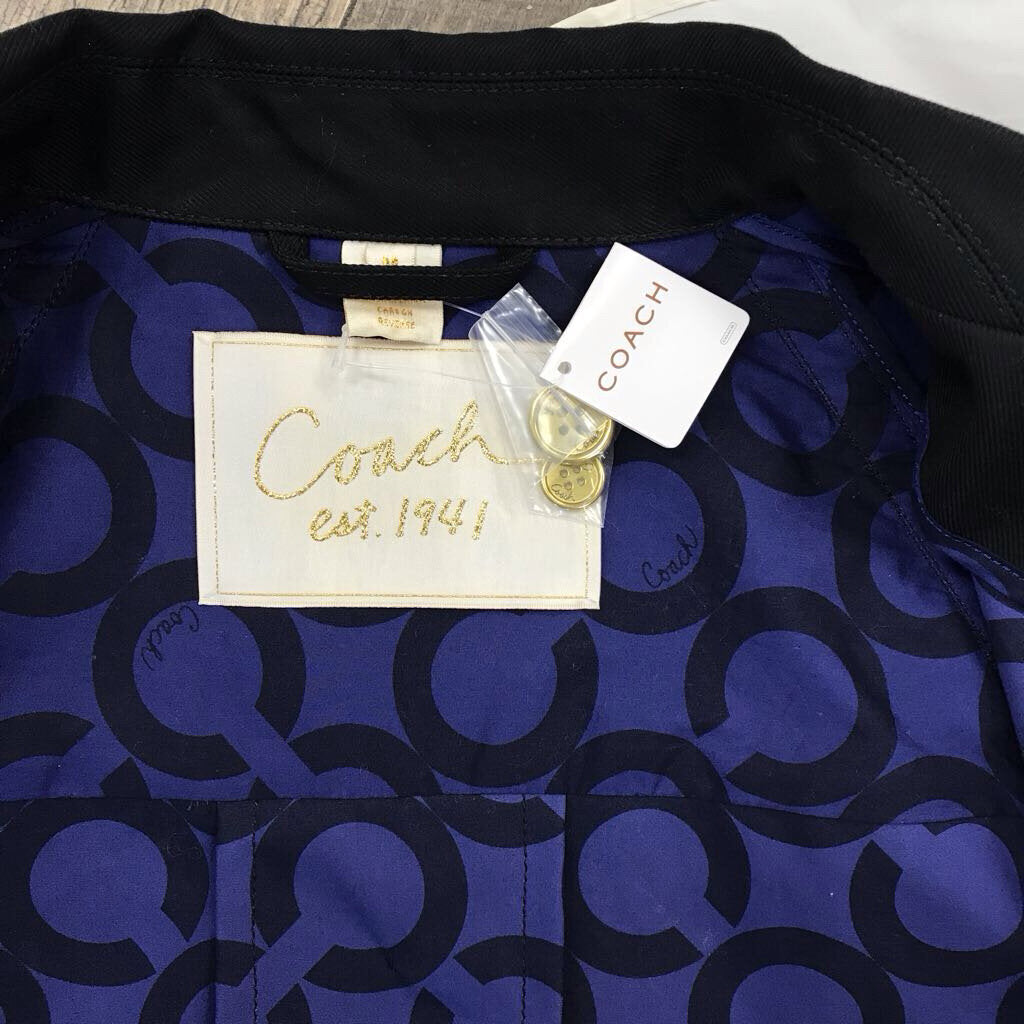 VINTAGE NAVY COAT-NWT