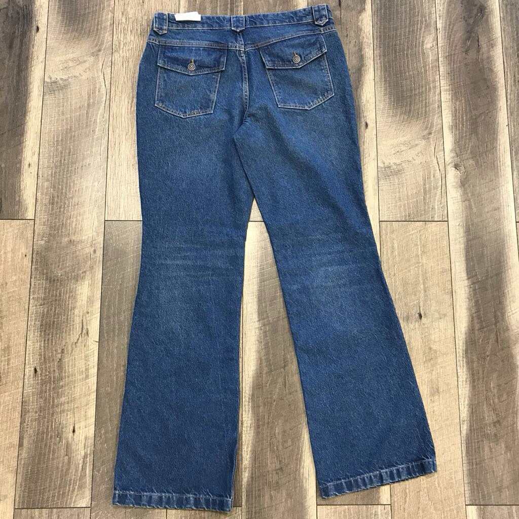 LOW RISE BOOT CUT JEANS-NWT