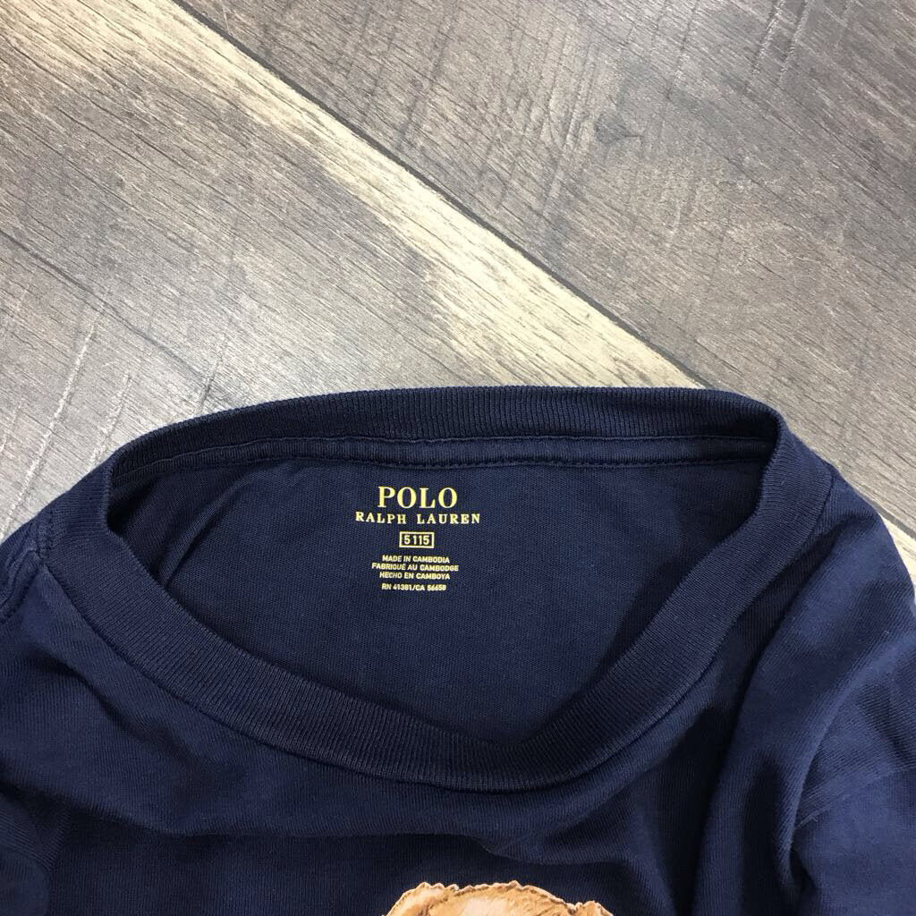 NAVY COLLECTOR BEAR LS