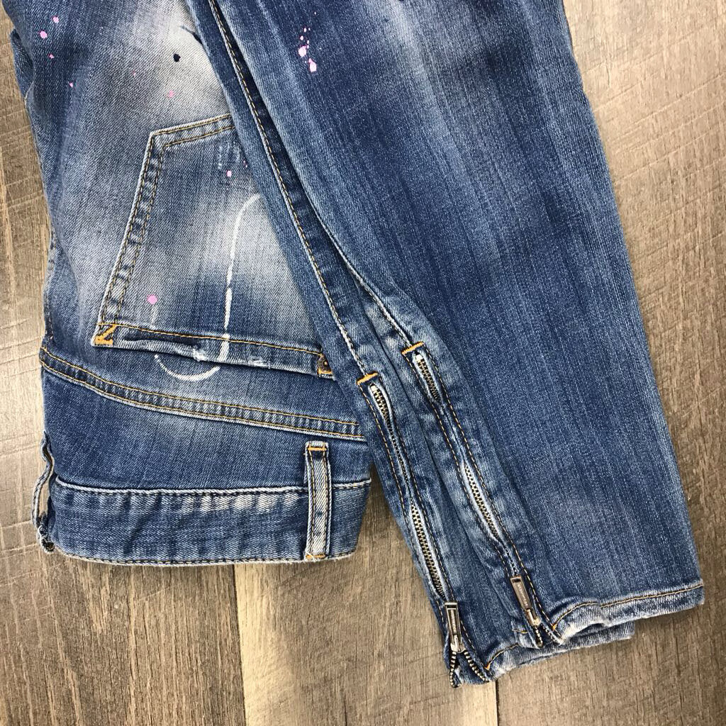 PAINT SPLATTERED JEAN