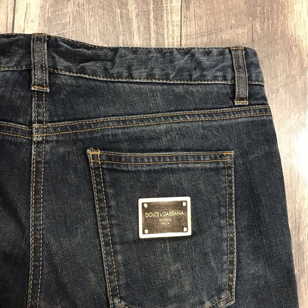 DARK WASH WOMS STRAIGHT LEG