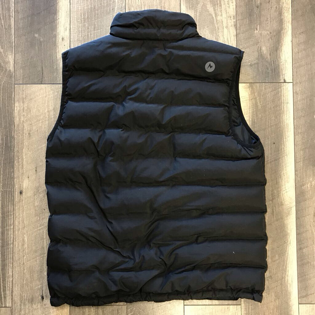 BLK PUFFER VEST