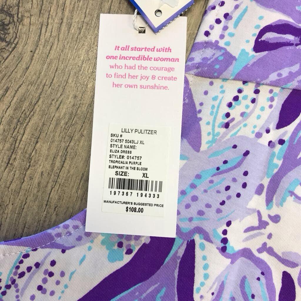 PURPLE ELEPHANT IN THE BLOOM