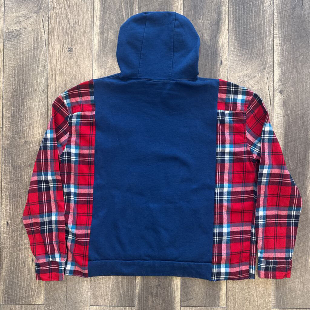 PATRIOTS HOODIE UPCYCLE