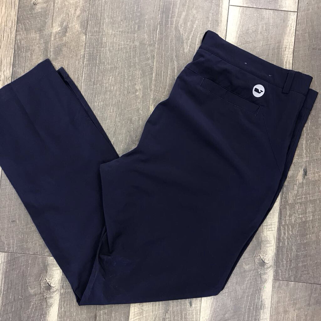 NAVY FAIRWAY PANT- AS IS