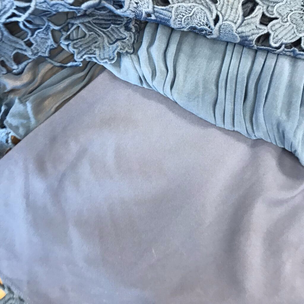 BLUE LACE DRESS