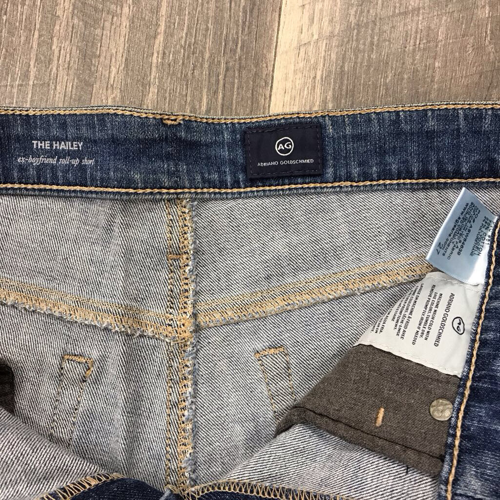 THE HAILEY DENIM SHORTS-NWT