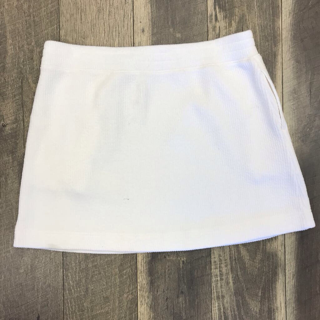 WHITE COTTON SKIRT-NWT