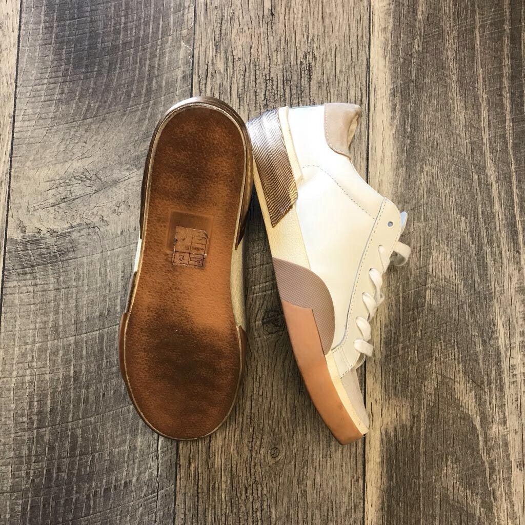 LEATHER ZINA SNEAKERS