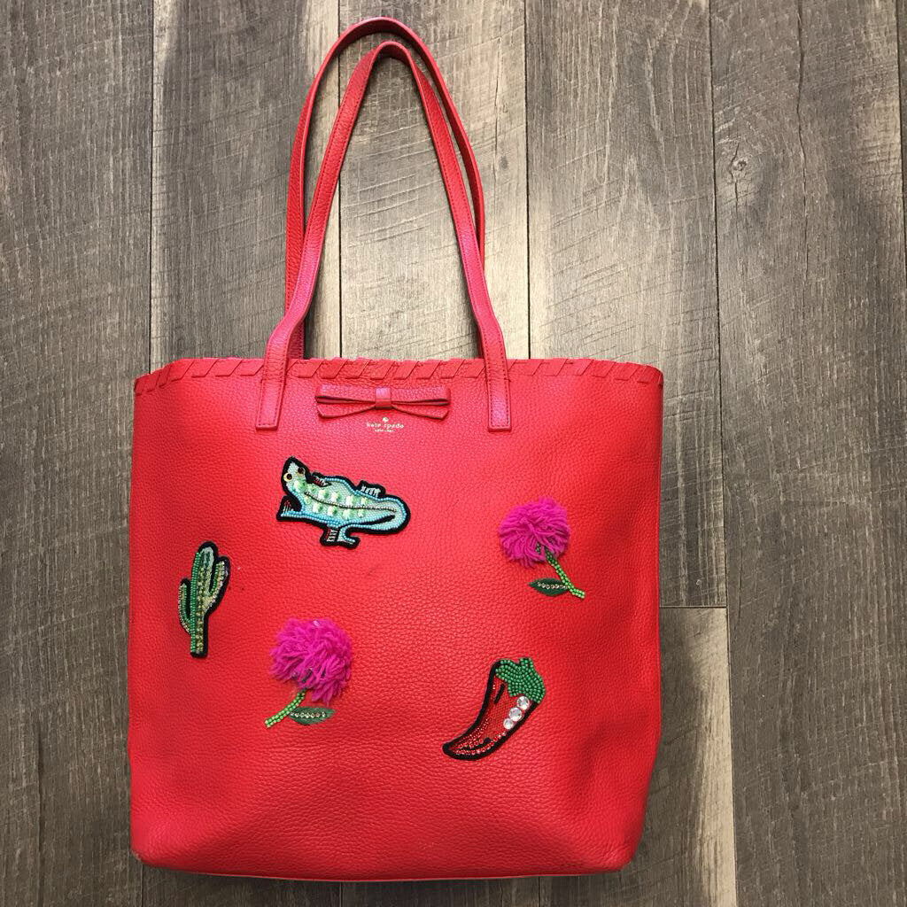 RED ON PURPOSE TOTE-AS IS