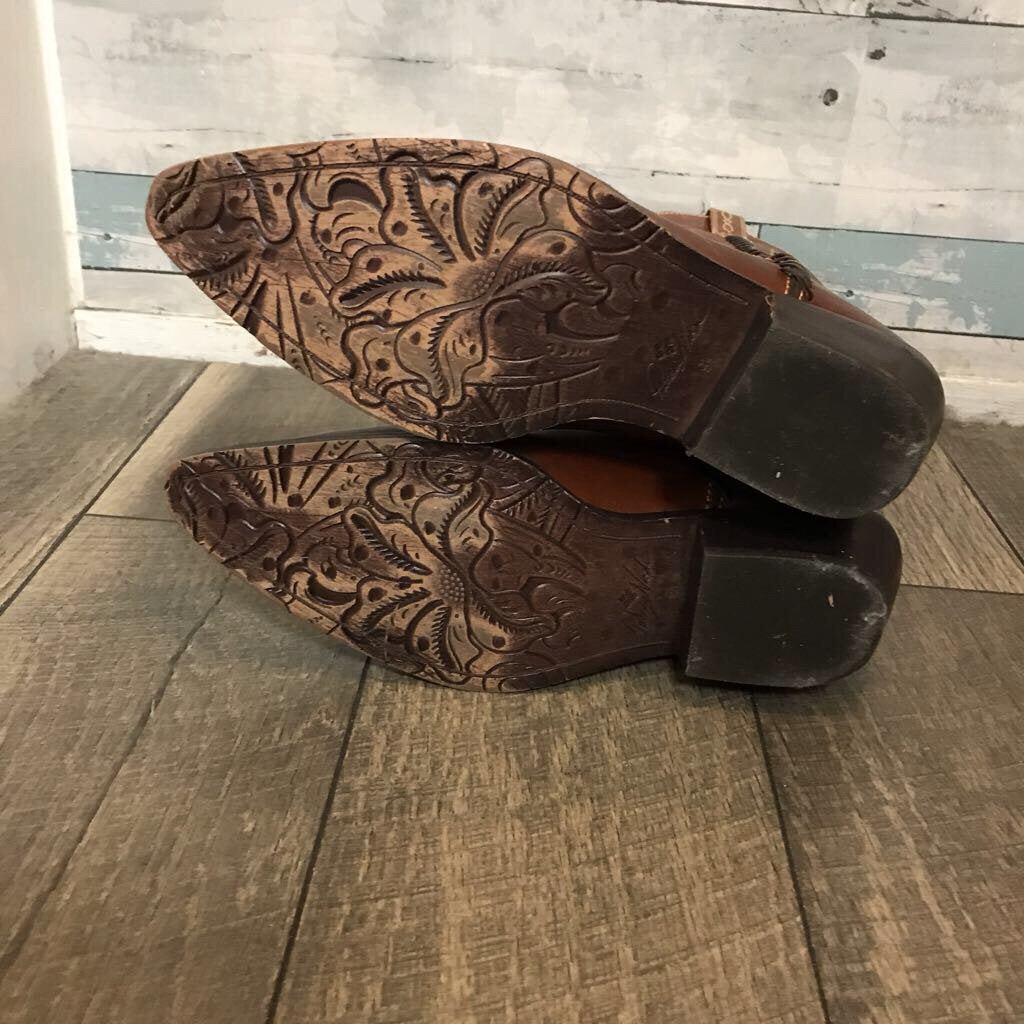 BERGAMO BROWN WESTERN BOOTS