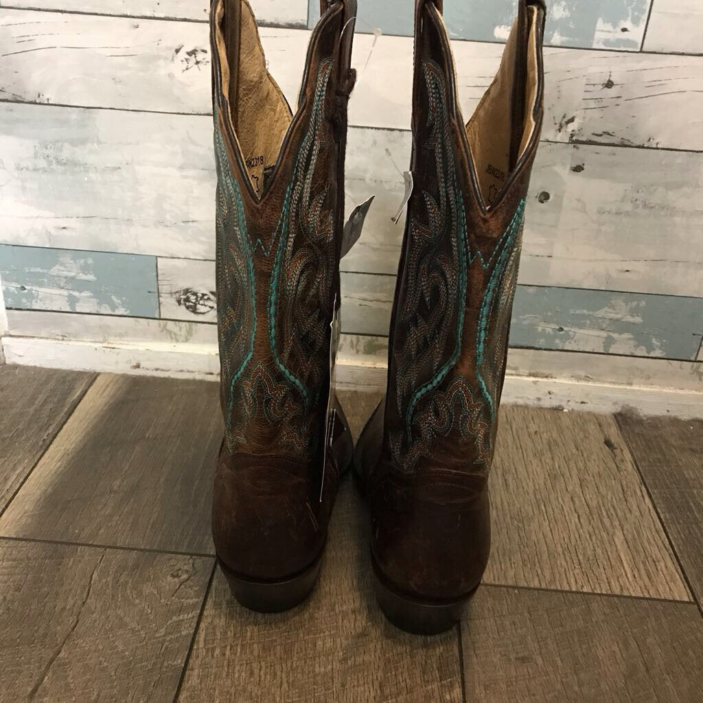 BROWN COWBOY BOOT NWT