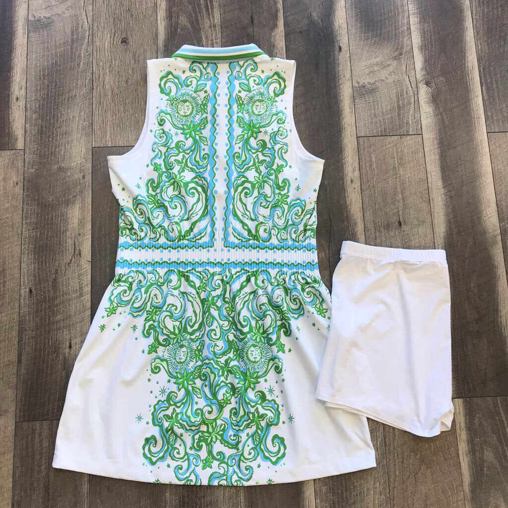 RESORT WHITE DRESS 2P -NWT