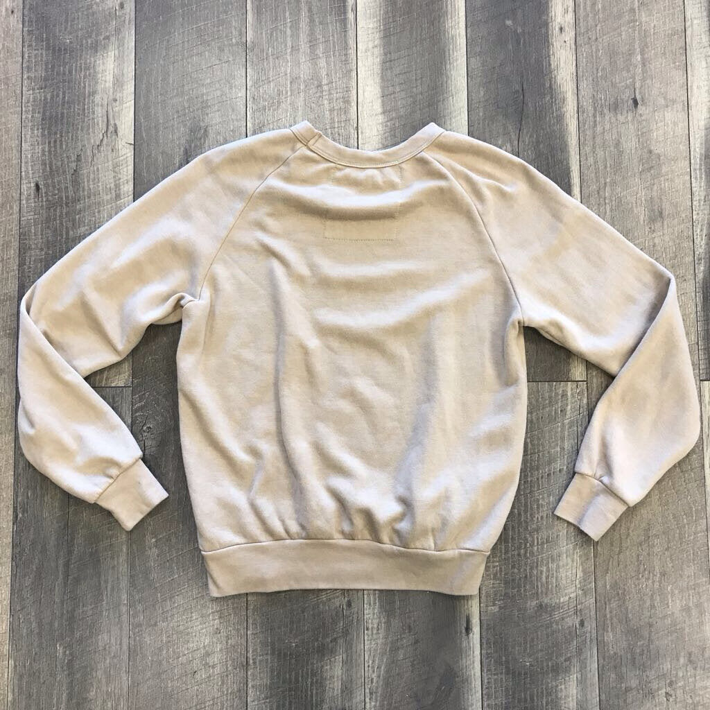 BEIGE GRAPHIC CREWNECK
