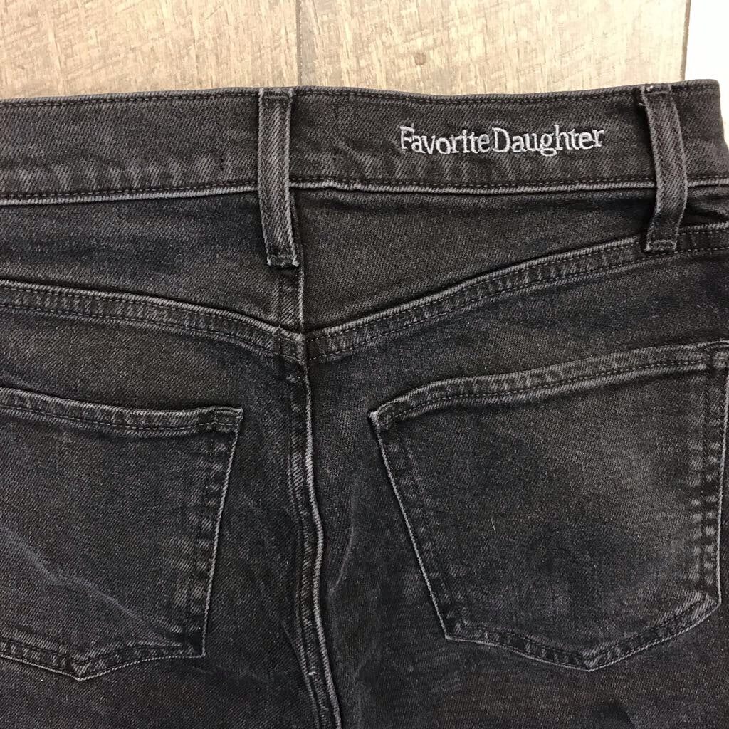 BLK HIGH WAIST JEANS THE VALENTINA